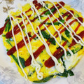 ゆか＊みか's cooksnap of when they made うちの✿ちょっと洋風ニラ玉〰✿.