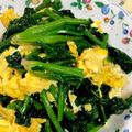 よしよしのキッチン☆'s cooksnap of when they made ふんわり美味しい！ほうれん草とたまご炒め.