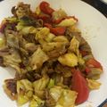 ふぃちゅう's cooksnap of when they made キャベツとピーマン、パプリカの回鍋肉風♪.