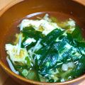 ちーまぐ's cooksnap of when they made ニラ玉スープ(和風醤油だし味).