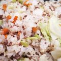 かじゅえる's cooksnap of when they made 簡単な油不使用ガーリック肉キャベツ炒飯.