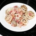 nana_tenjo's cooksnap of when they made れんこんとベーコンのとろーりチーズ焼き.