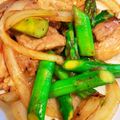mmmugi's cooksnap of when they made 豚バラとアスパラのゴマ炒め♡.