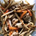 OTO☆HANA's cooksnap of when they made やわらか！きんぴらごぼう【動画プラス】.