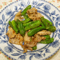 youtapapa's cooksnap of when they made 豚こまとしし唐のマヨネーズ炒め.