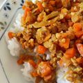 クックCQ9T7O☆'s cooksnap of when they made 簡単！カレー粉で作るキーマカレー.