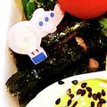 パパチとママチ's cooksnap of when they made 子供喜ぶ♡お弁当にポークビッツのり巻き♡.