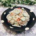 Satoco❋'s cooksnap of when they made マヨネーズ入り春雨サラダの混ぜ方.