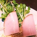クック238NCP☆'s cooksnap of when they made お弁当にもおつまみにも☆節約カイワレハム.