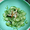クックTOJFIZ☆'s cooksnap of when they made きゅうりとちくわのサラダ.