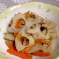 クックかずみん's cooksnap of when they made 素材引き立つ 白だしのれんこんきんぴら.
