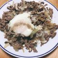 メルティローズ's cooksnap of when they made 挽き肉ときのこ丼 柚胡椒風味♪.