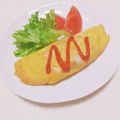 まあまま☆0403's cooksnap of when they made 【農家のレシピ】懐かしオムレツ.