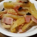 あきつま（杏花☆）'s cooksnap of when they made 平茸ジャガイモベーコンのバター醤油炒め.