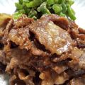 ブチュチュンパ's cooksnap of when they made 甘辛ラム肉のひらひらしょうが炒め.