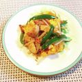 yesmama's cooksnap of when they made 鶏むね肉柔らか炒め.