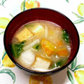にきけん's cooksnap of when they made 野菜たっぷり　厚揚げの味噌汁♪.