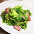 horseland's cooksnap of when they made 簡単☆厚切りベーコンとキャベツの炒め物.