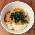 3yes's cooksnap of when they made 毎日の納豆●生姜プラスのネギたっぷり納豆.