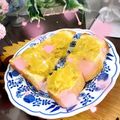 ☆なあなクック☆'s cooksnap of when they made 焼き芋モンブラントースト簡単おやつカフェ.