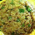 じゃりてん's cooksnap of when they made ツナとピーマンのカレー炒飯.