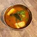 プチシュ's cooksnap of when they made レタスの外葉で味噌汁.