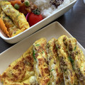 働くナマケモノ's cooksnap of when they made オムレツ?挽肉そぼろの卵焼き.