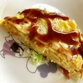 bonnet's cooksnap of when they made フライパン一つで簡単に広島のお好み焼き.