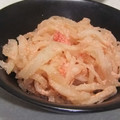 きらり流れ星's cooksnap of when they made エコで簡単♪大根の皮とたらこ炒め.