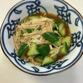 かなかなクック's cooksnap of when they made きゅうりとえのきの中華炒め.