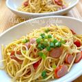YUH♡ママ's cooksnap of when they made 玉ねぎウインナーのワンポットパスタ★.