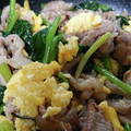 みかんmama3's cooksnap of when they made 豚とほうれん草と卵の中華塩炒め.