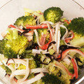 naobetty's cooksnap of when they made ちくわとブロッコリーの塩昆布とゆかり和え.