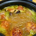 なっぱっぱっぱ's cooksnap of when they made 大きい肉団子と春雨の台湾風鍋〜獅子頭鍋〜.