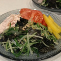 ぷりん✲まろん's cooksnap of when they made 水菜と海苔のわさび和え.