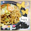 海理ママ's cooksnap of when they made みりんが隠し味！ソース焼きそば♪.