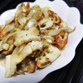☆やま☆ママ☆'s cooksnap of when they made 簡単！ちくわとエリンギの青のりマヨ焼き.