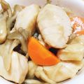 ぷにぷにもみじ's cooksnap of when they made 鶏むね肉とまいたけのほっこり煮物.
