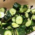 たく☆わん's cooksnap of when they made 簡単♪止まらない！たたききゅうり.