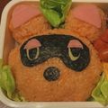 テオまま♡'s cooksnap of when they made どうぶつの森キャラ弁★とたけけ&たぬきち.