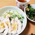 ひらまさ91's cooksnap of when they made 炊飯器で簡単カオマンガイ！.