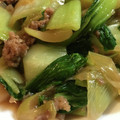 リラックミ０１'s cooksnap of when they made 青梗菜と牛肉のオイスターソース炒め.