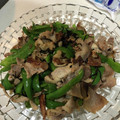 tisamari's cooksnap of when they made ピーマンと豚肉と塩こんぶの炒め物.