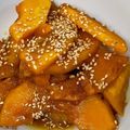 ☆☆☆BABY's cooksnap of when they made カボチャの甘酢炒め.