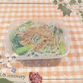 ☆hironon☆'s cooksnap of when they made 作り置きおかず　もやしと小松菜のナムル.