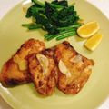 megumegu02's cooksnap of when they made メカジキ★ガーリック醤油バター焼き.