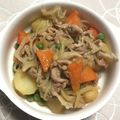 ありさ（＾ｕ＾）'s cooksnap of when they made 材料これだけ！お母さんの肉じゃが★.