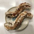 ●ゆゆゆ●'s cooksnap of when they made ドライフルーツとクリームチーズのパン.