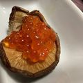toshio39's cooksnap of when they made 椎茸に、いくら.