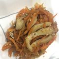 ますとー's cooksnap of when they made ニンジンと椎茸のきんぴら.